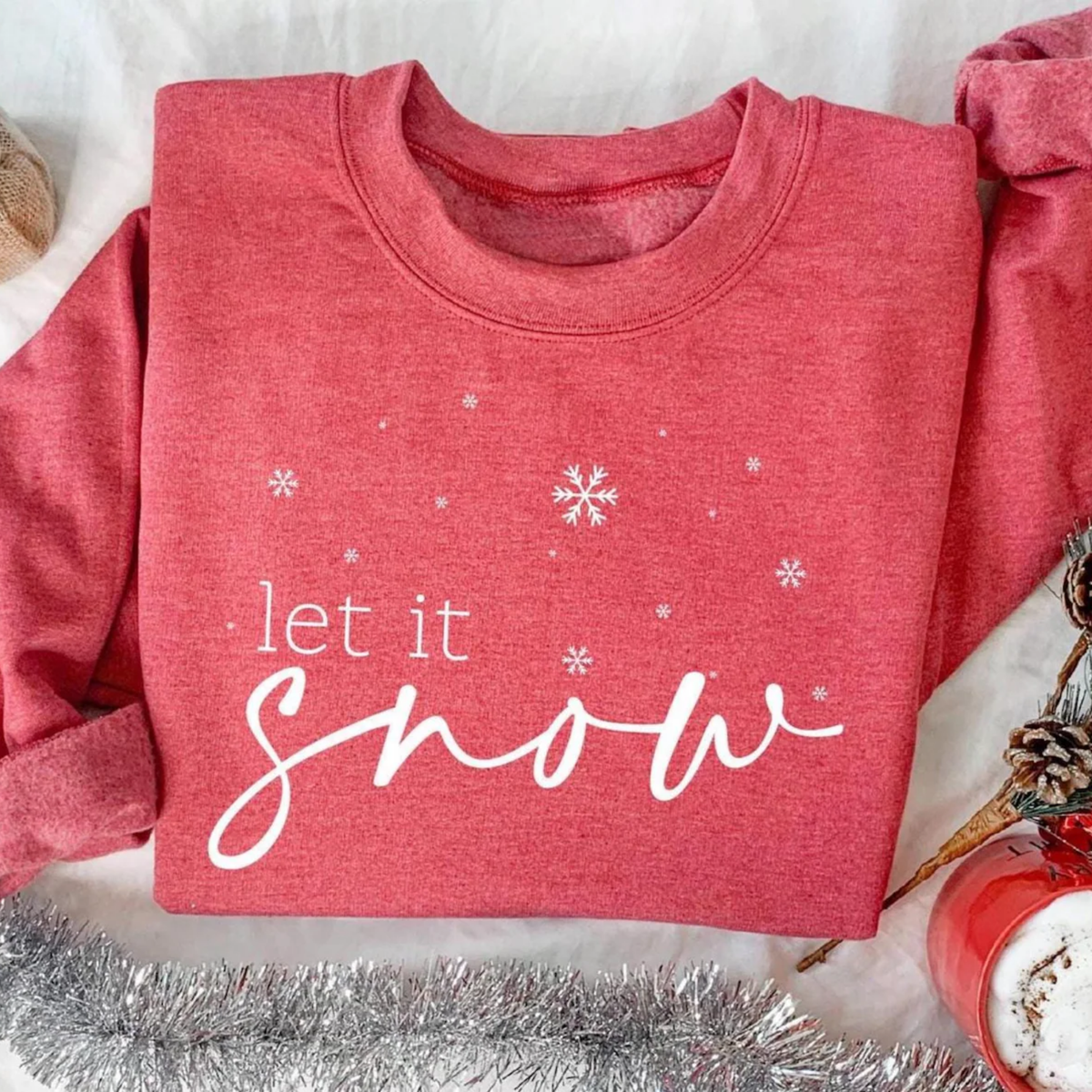 Let It Snow Christmas Sweatshirt