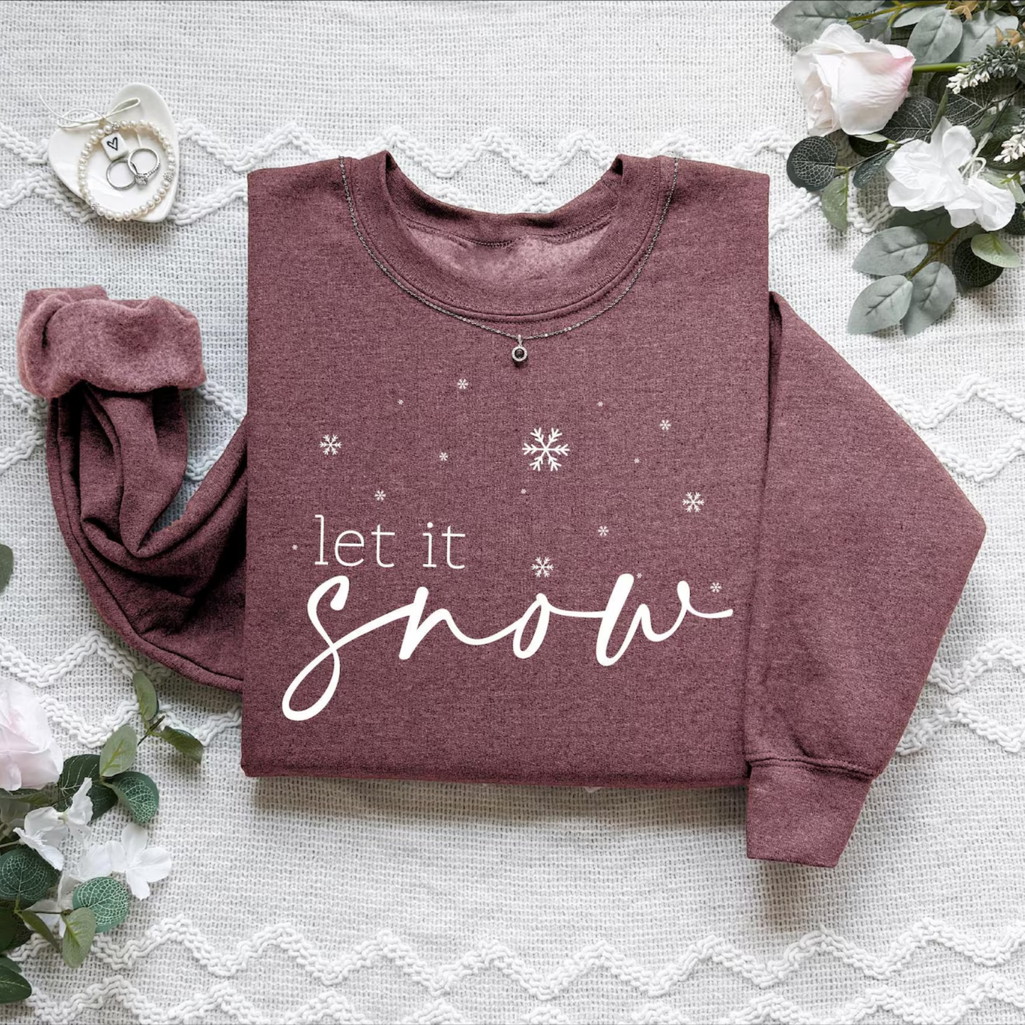 Let It Snow Christmas Sweatshirt