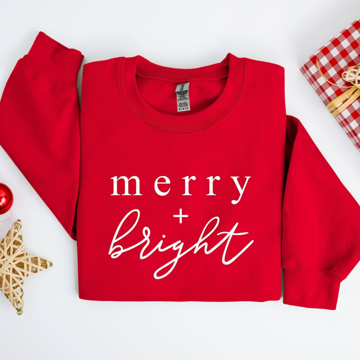 Merry Bright Christmas Sweatshirt