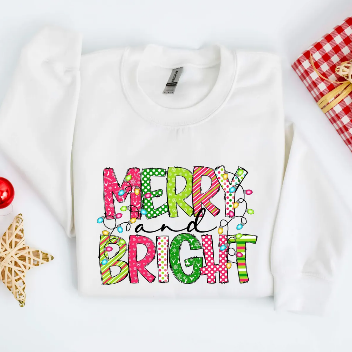 Merry Bright Christmas Sweatshirt