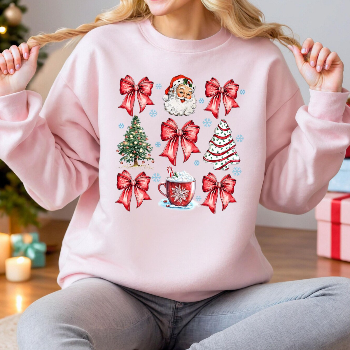 Vintage Inspired Christmas Sweatshirt