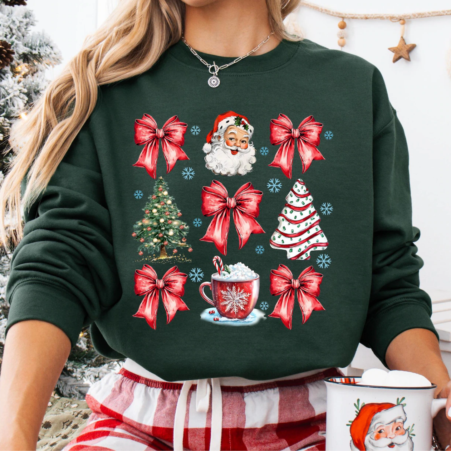 Vintage Inspired Christmas Sweatshirt