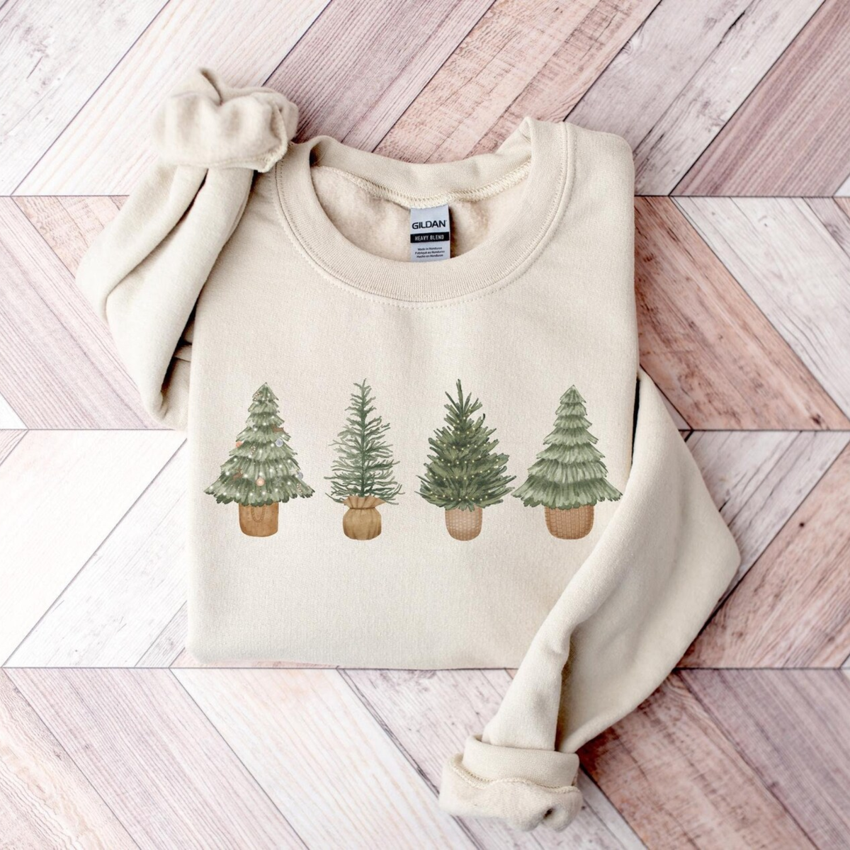 Christmas Trees Sweatshirt