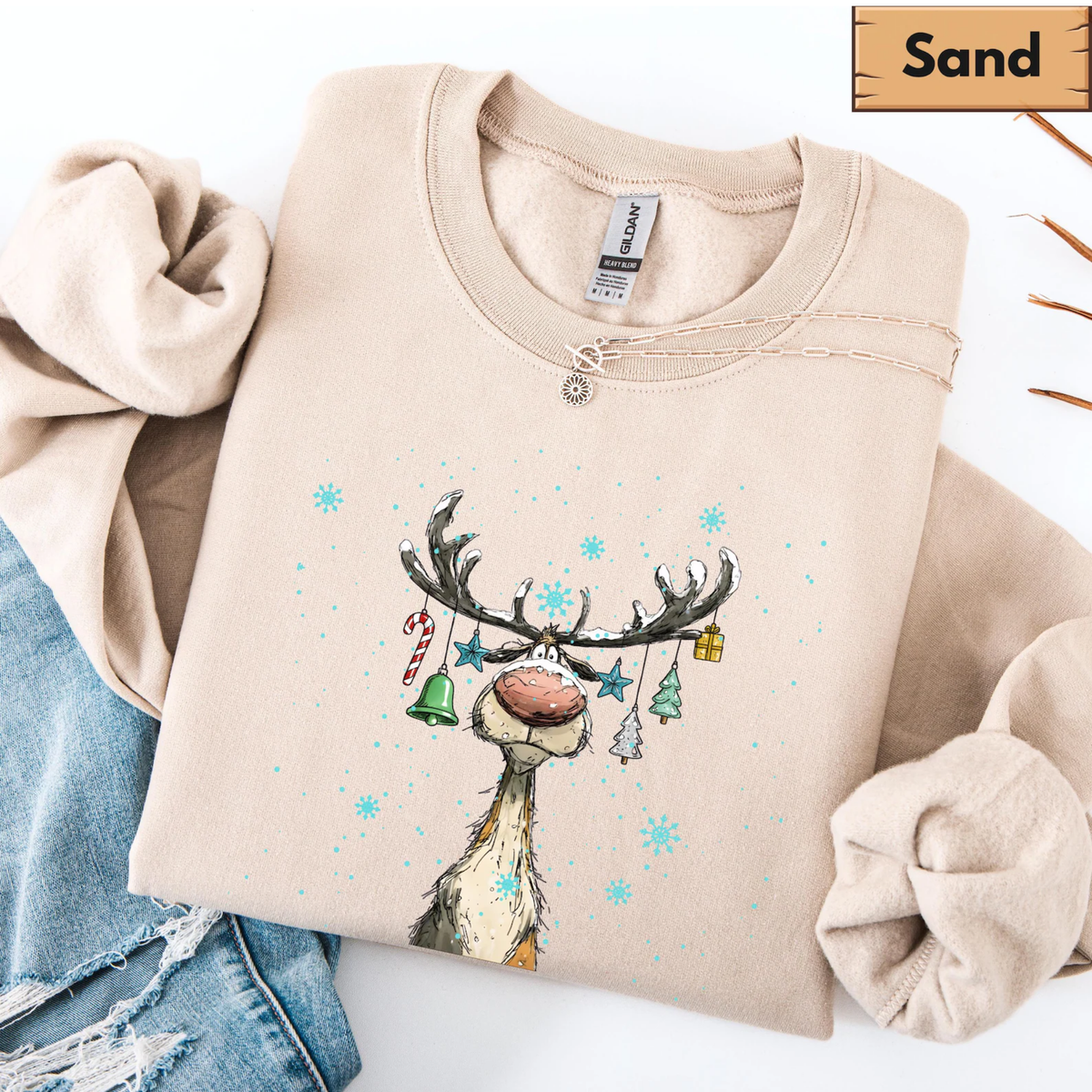 Reindeer Christmas Sweatshirt