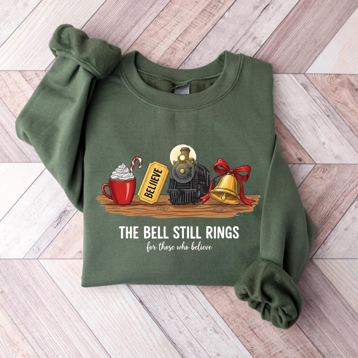 Bell Still Rings Christmas Sweatshirt