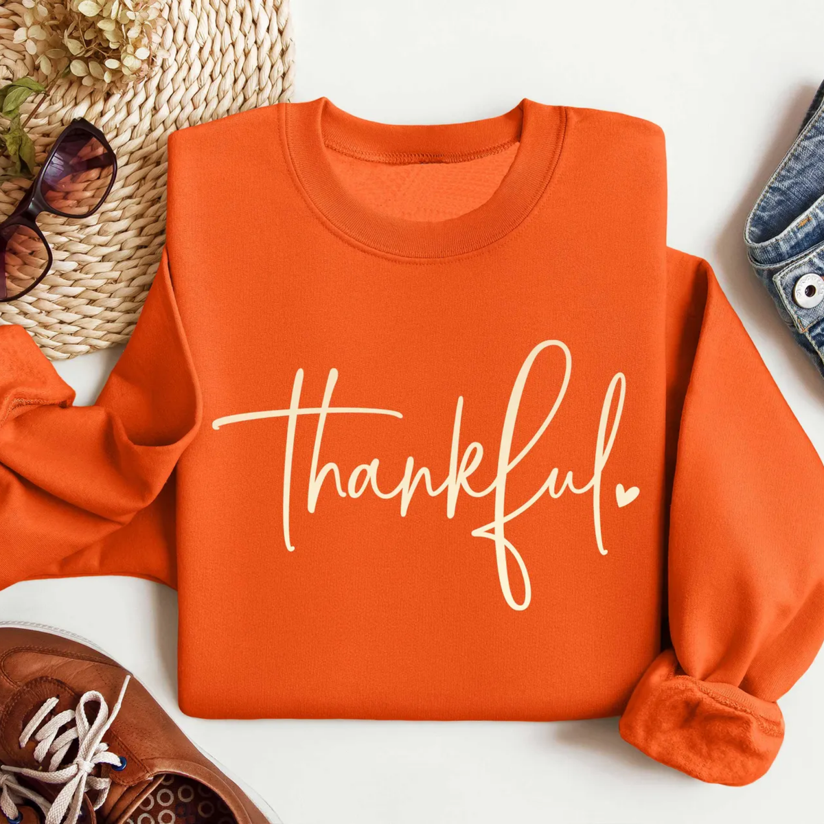 Thankful Thanksgiving Sweatshirt