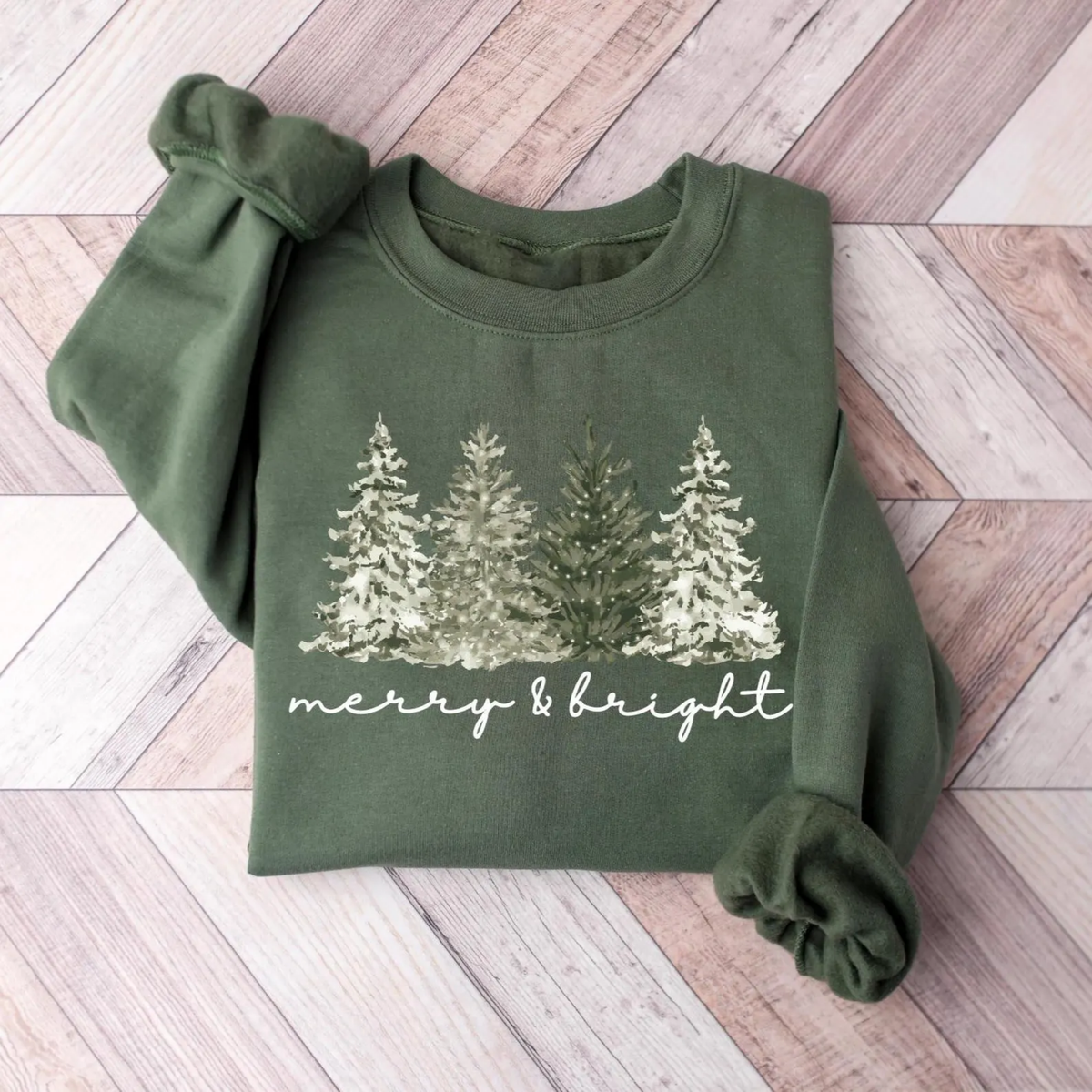 Merry Bright Christmas Sweatshirt