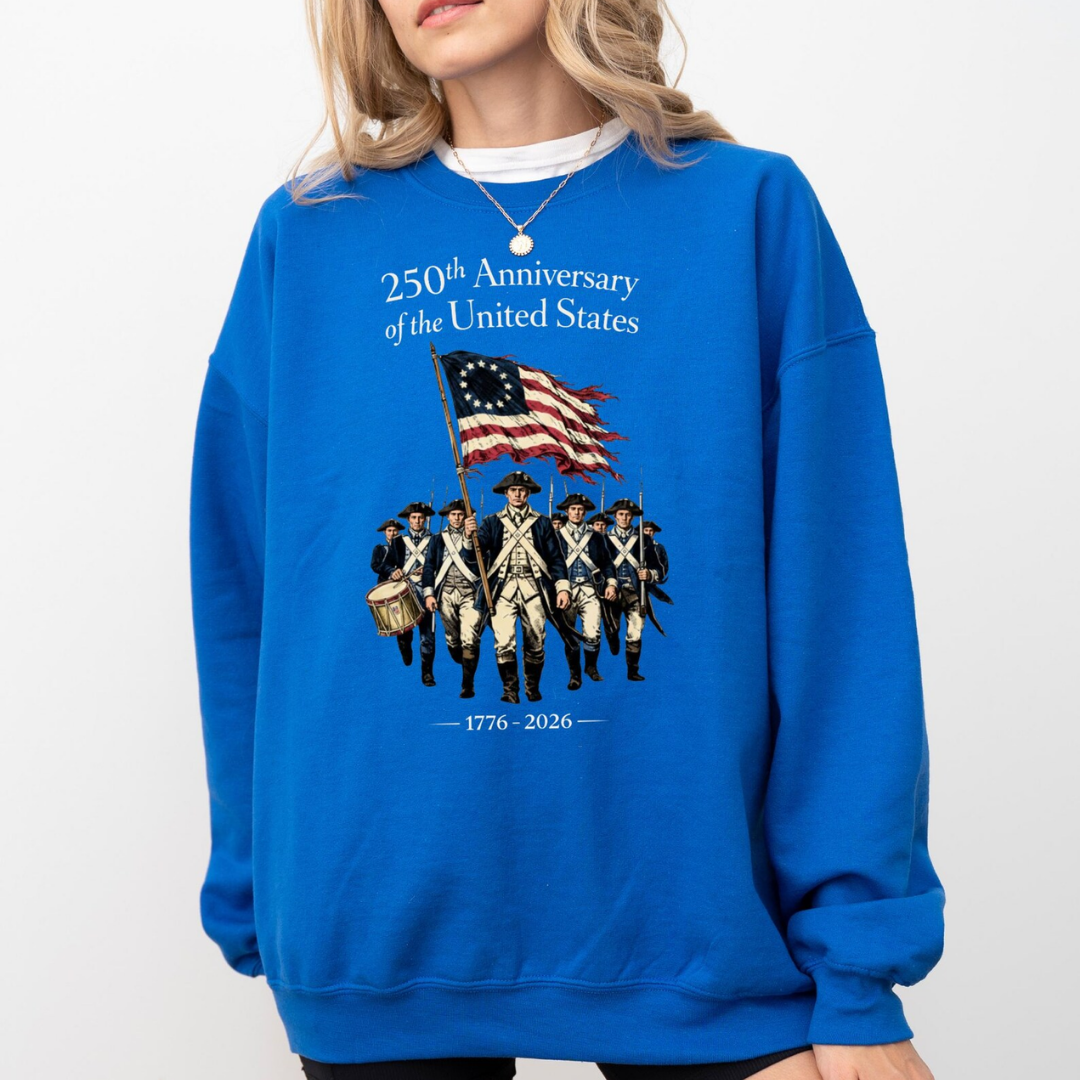USA 250th Anniversary Sweatshirt - Regular Blue