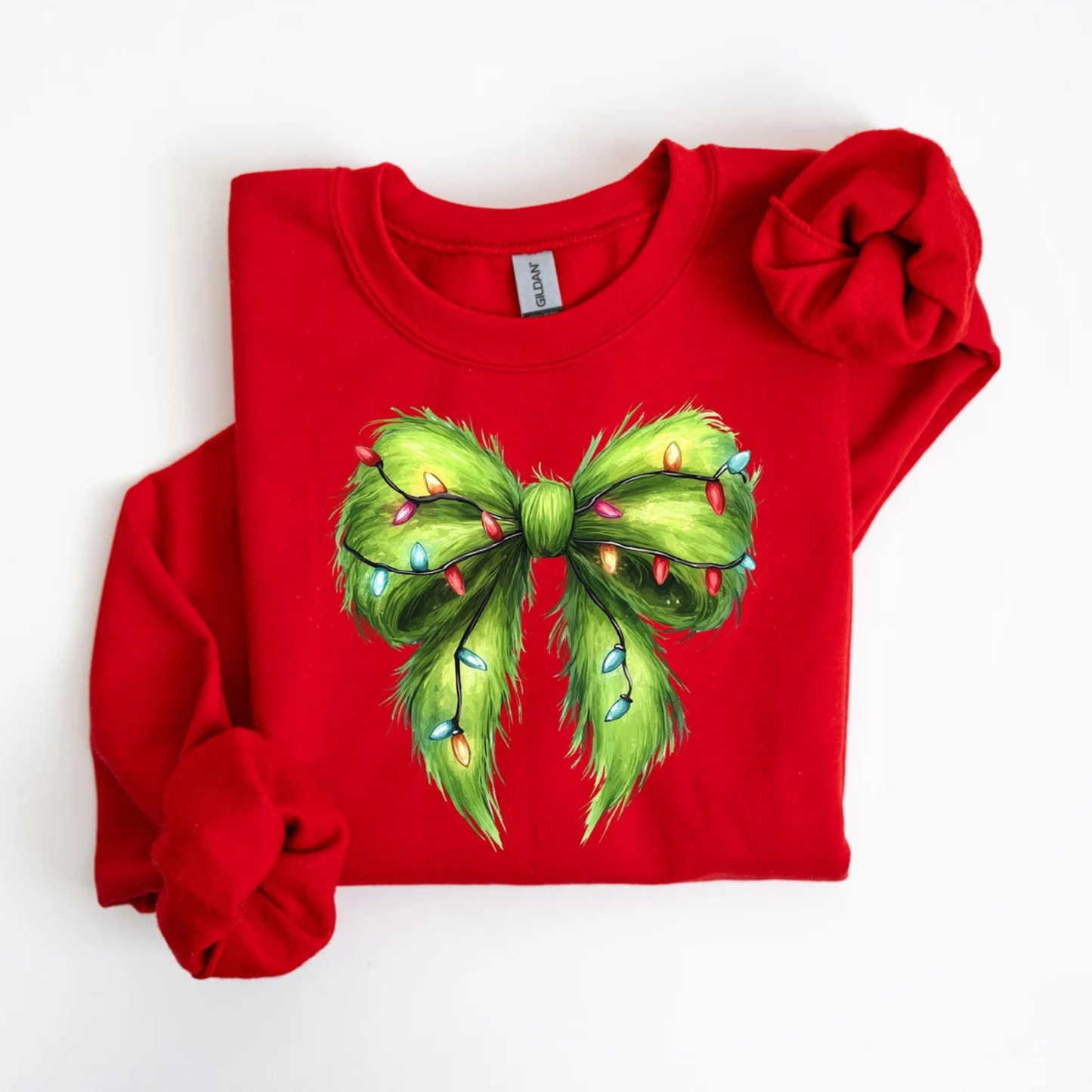 Bow Merry Christmas Sweatshirt