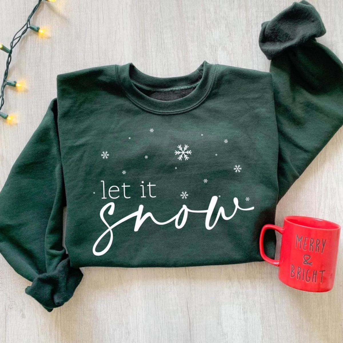 Let It Snow Christmas Sweatshirt