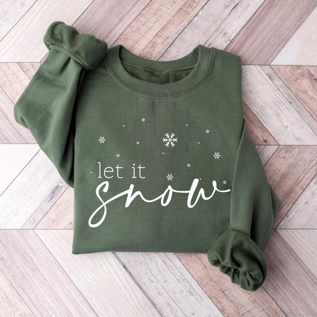 Let It Snow Christmas Sweatshirt