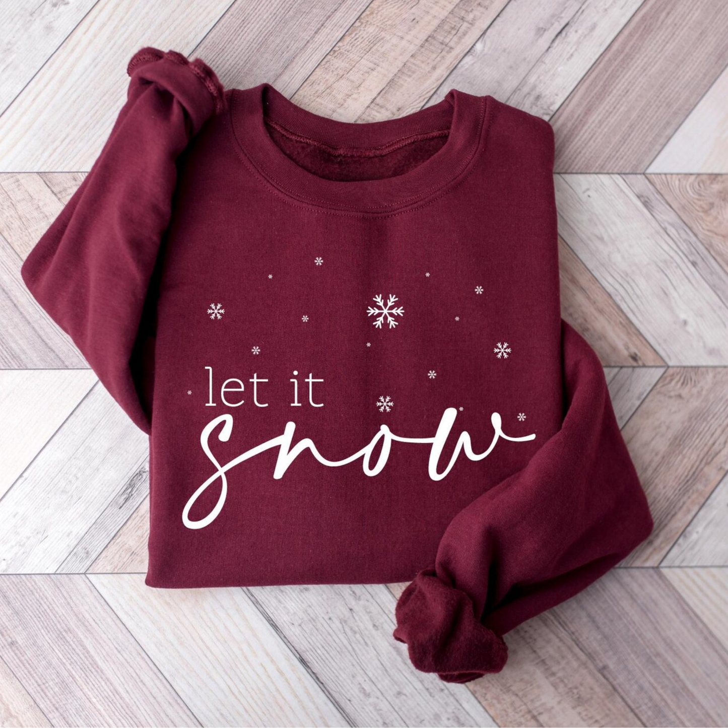 Let It Snow Christmas Sweatshirt