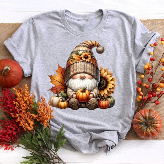 Autumn Gnome Fall Shirt