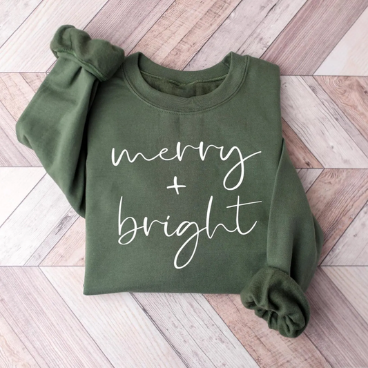 Merry Bright Christmas Sweatshirt