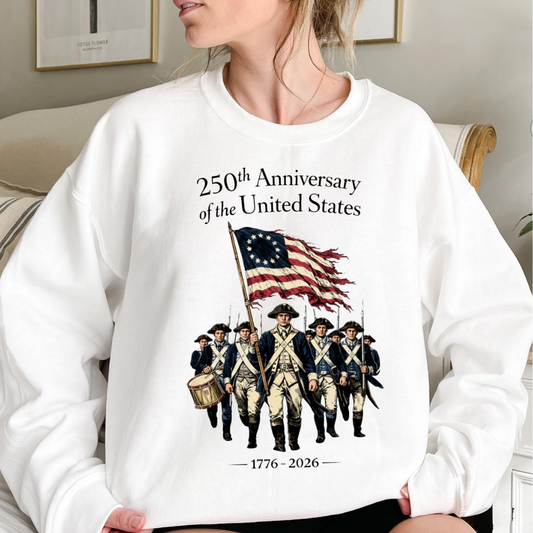 USA 250th Anniversary Sweatshirt - White