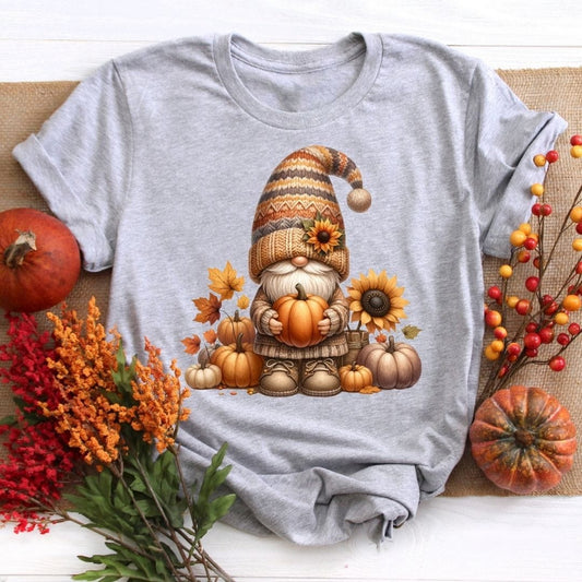 Autumn Gnome Fall Shirt