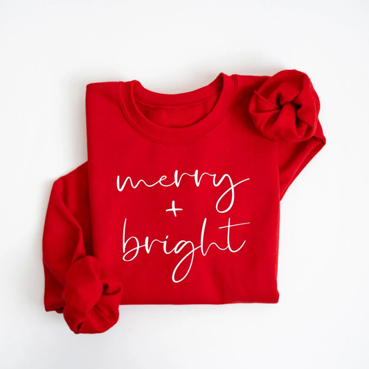 Merry Bright Christmas Sweatshirt