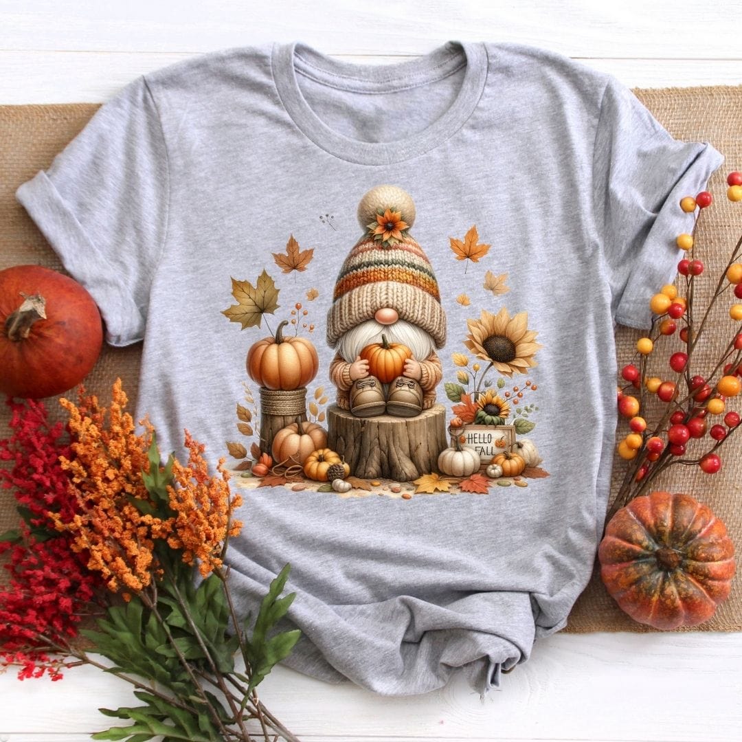 Autumn Gnome Fall Shirt