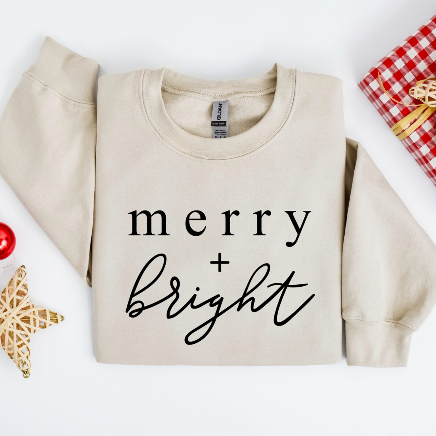 Merry Bright Christmas Sweatshirt