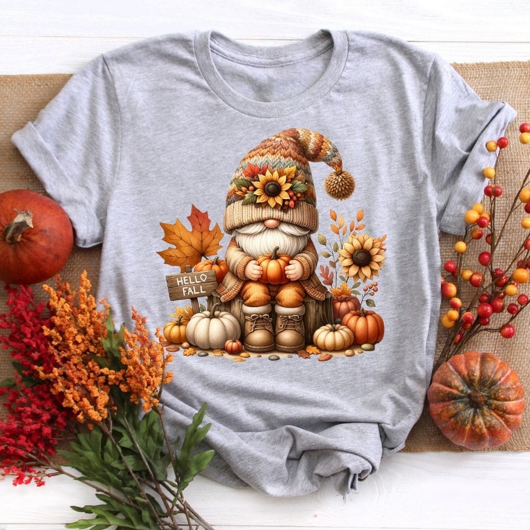 Autumn Gnome Fall Shirt