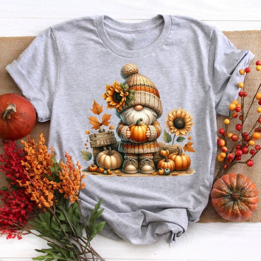 Autumn Gnome Fall Shirt