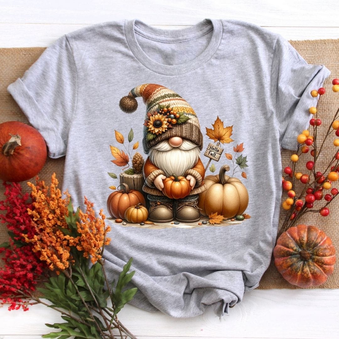 Autumn Gnome Fall Shirt