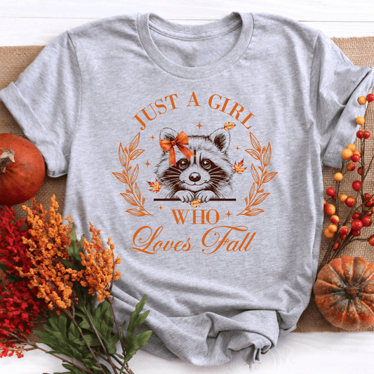 Girl Who Loves Fall Shirt