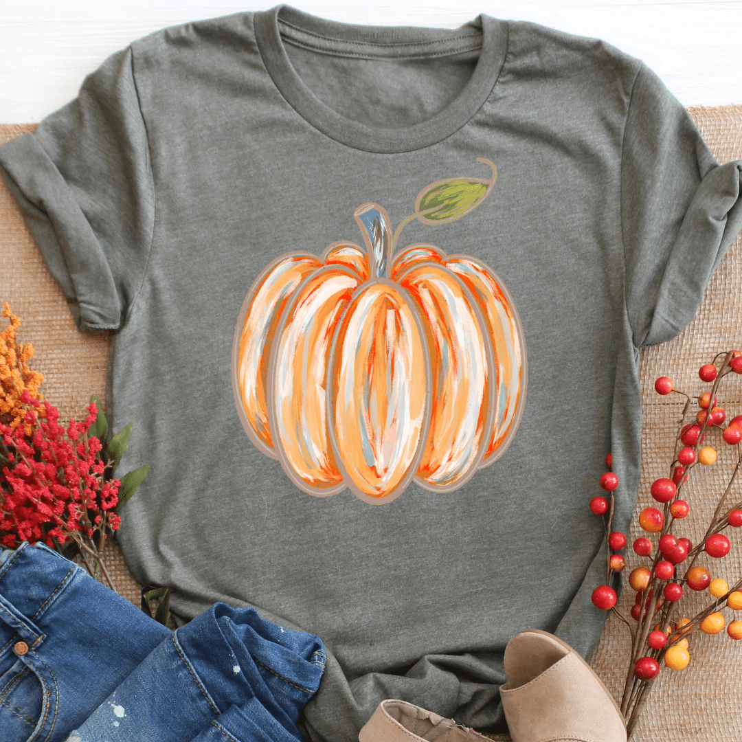 Graphic Pumpkins Fall Shirt