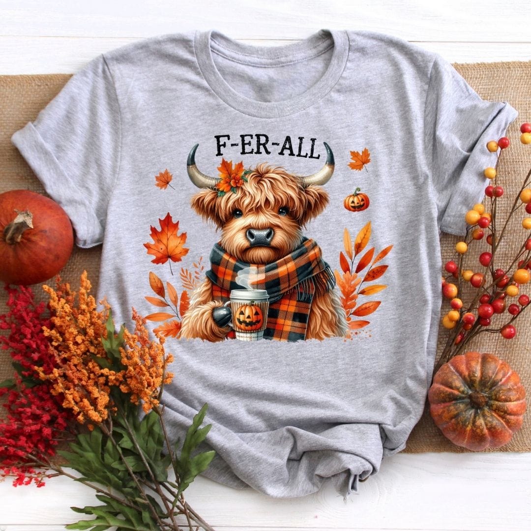 Autumn Cow Fall Shirt