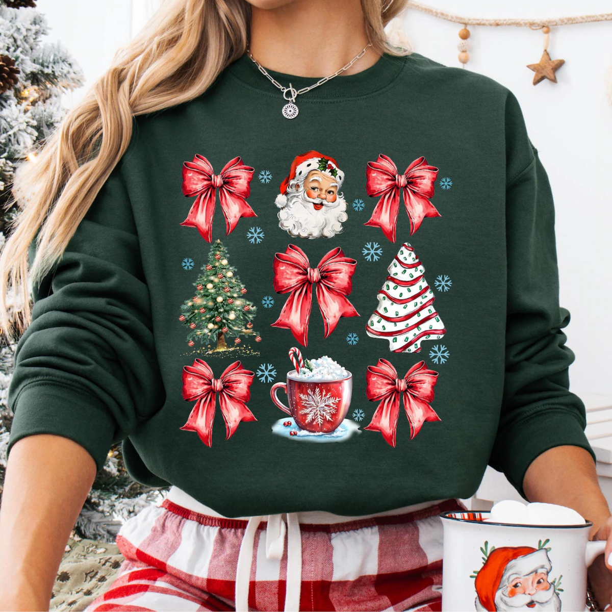 Vintage Inspired Christmas Sweatshirt
