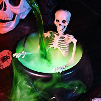 Floating Potion Cauldron – Fog, Glow & Levitating Bottle