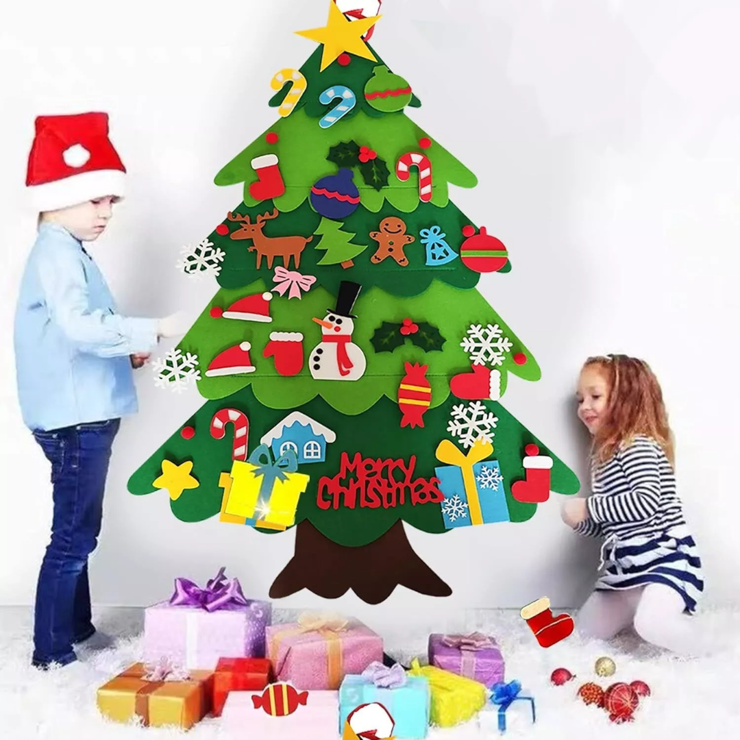 Jovial Merch™ Felt Christmas Tree