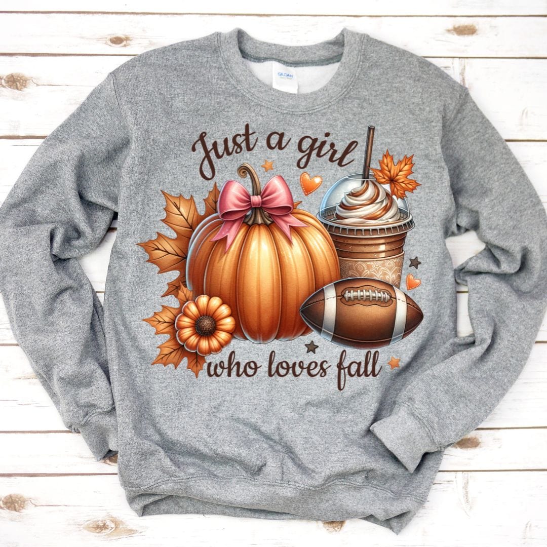 Just A Girl Who Loves Fall Sweatshirt