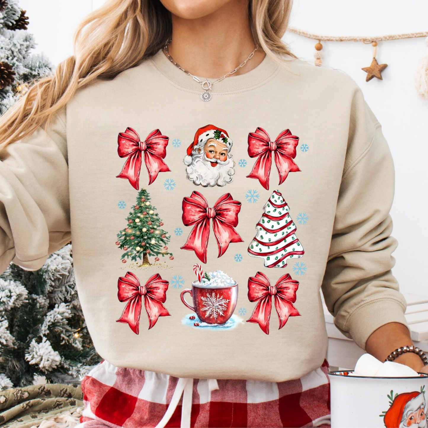 Vintage Inspired Christmas Sweatshirt