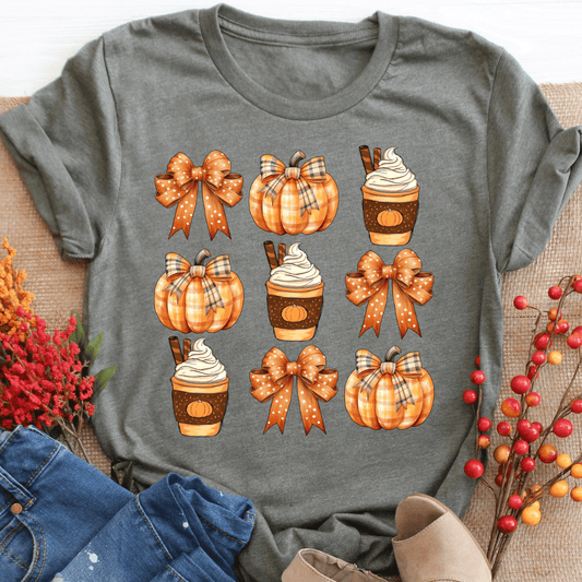 Pumpkins Coffee Fall Shirt