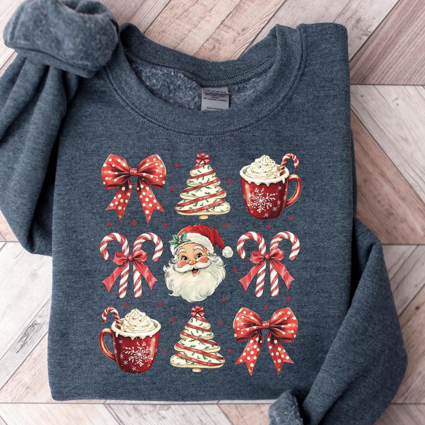 Vintage Santa Christmas Sweatshirt
