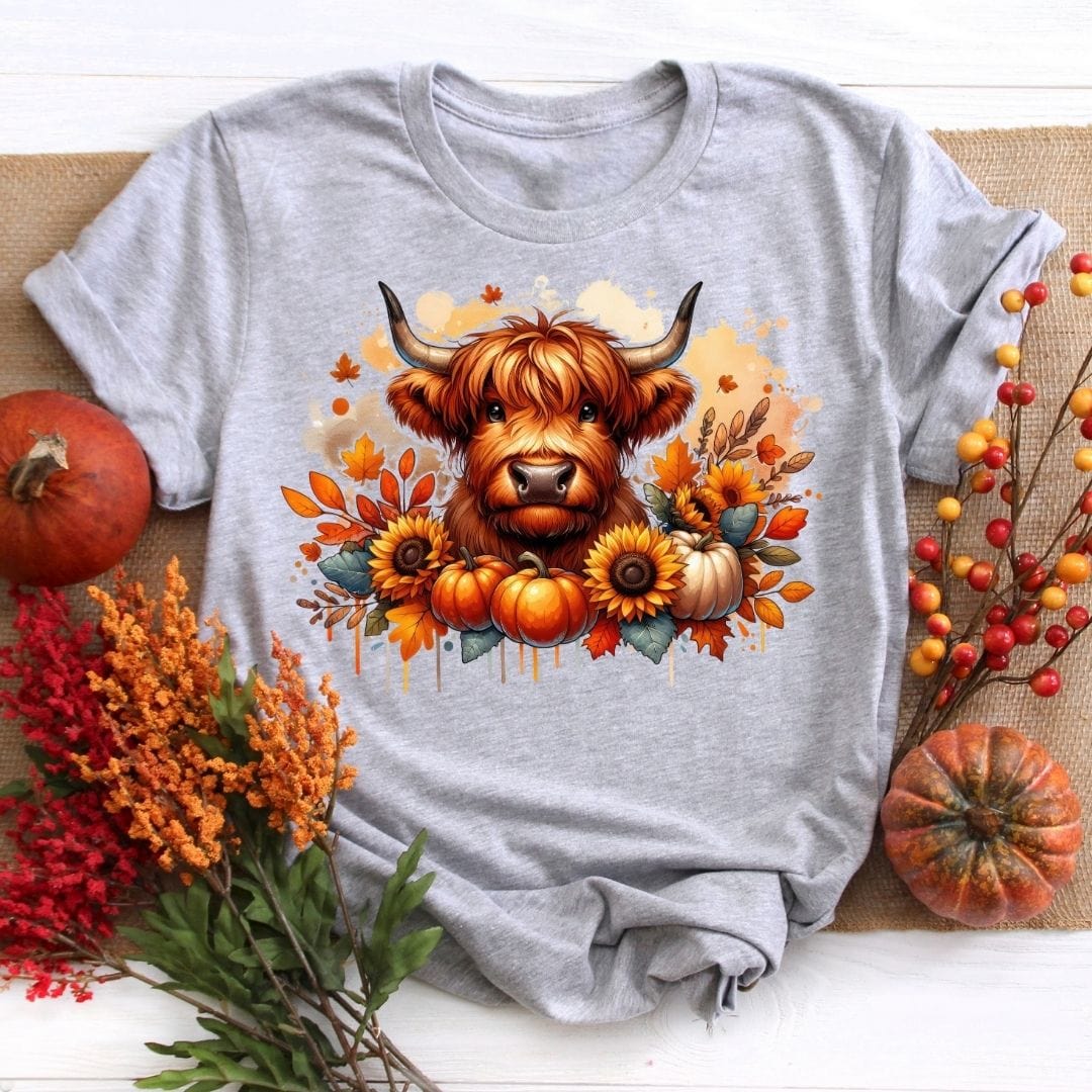 Autumn Cow Fall Shirt