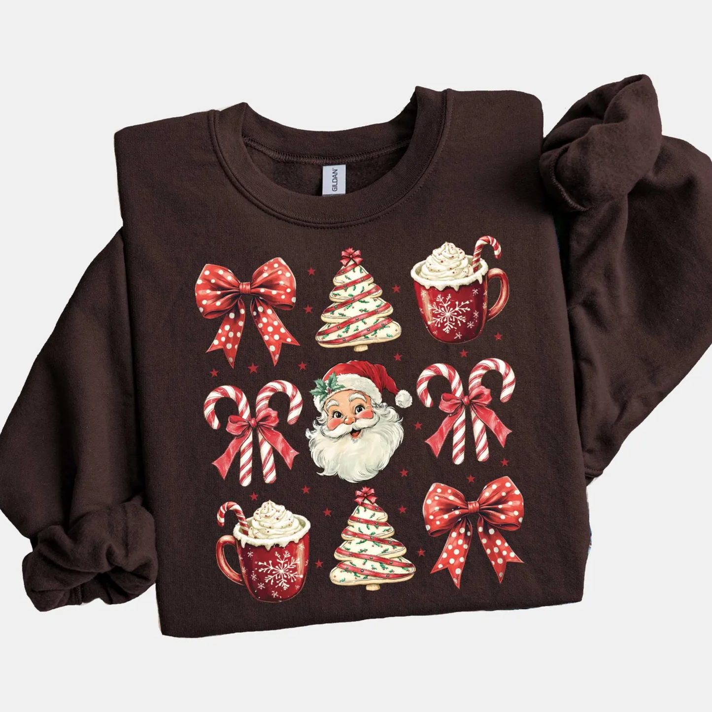 Vintage Santa Christmas Sweatshirt