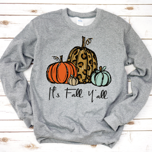It's Fall Y'all Autumn Sweatshirt