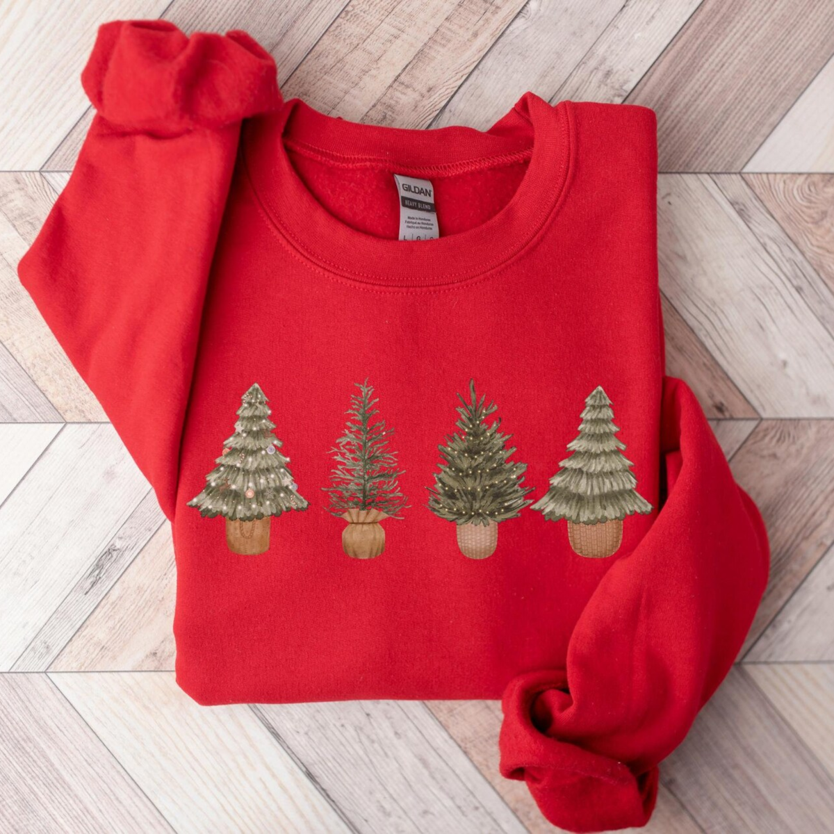 Christmas Trees Sweatshirt
