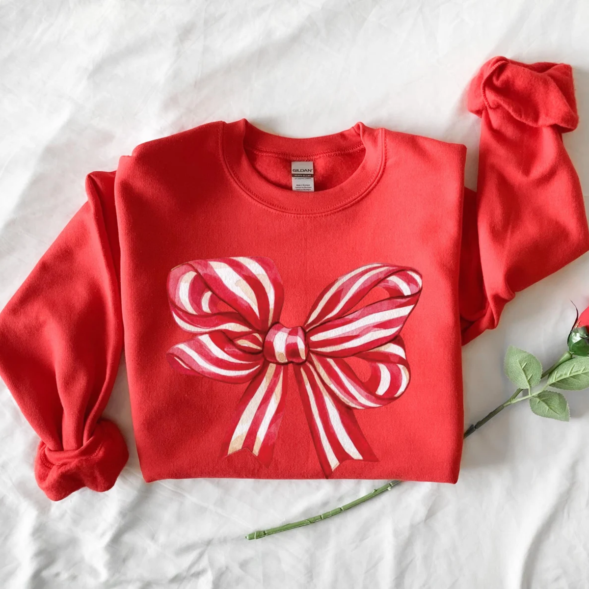 Bow Christmas Sweatshirt