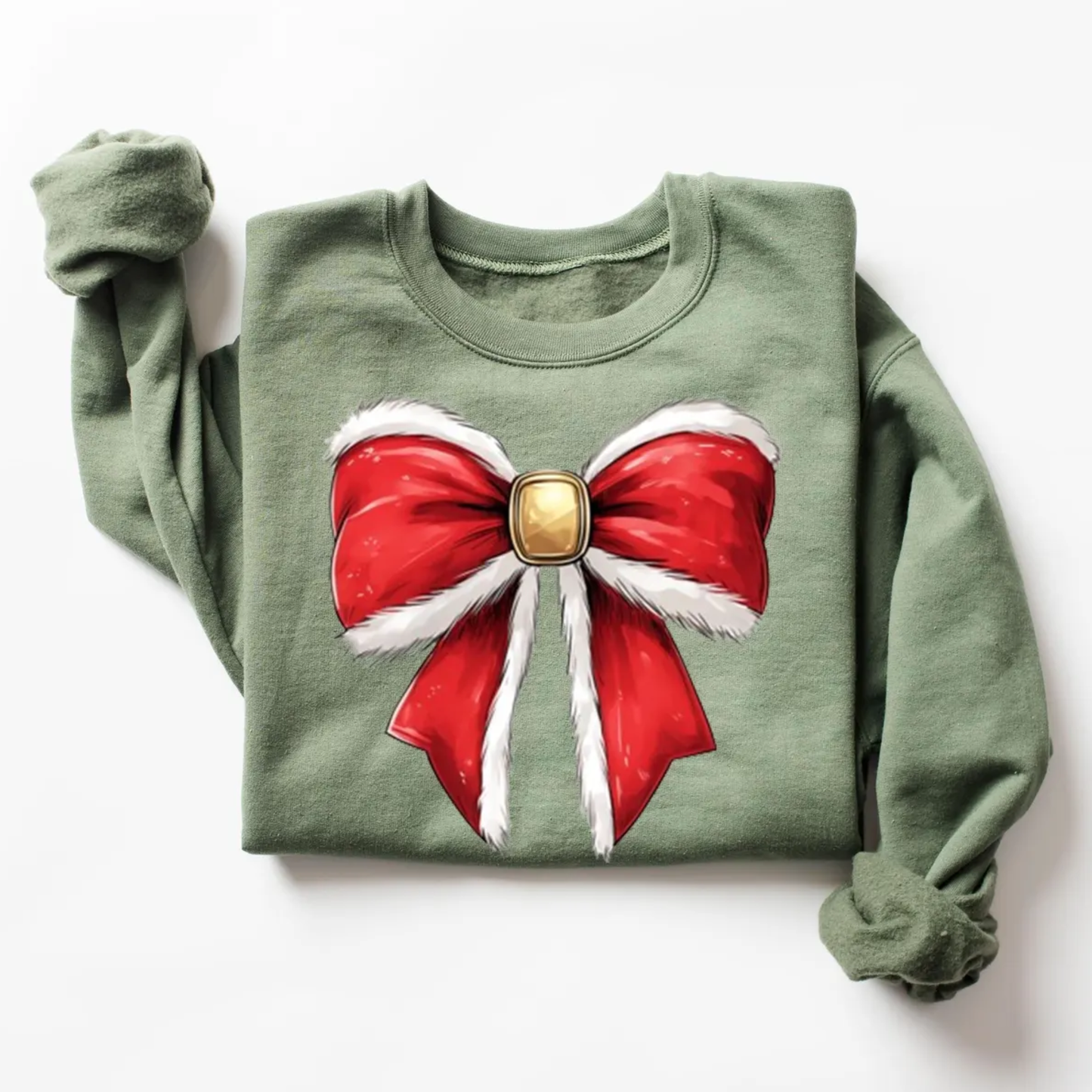 Vintage Bow Christmas Sweatshirt