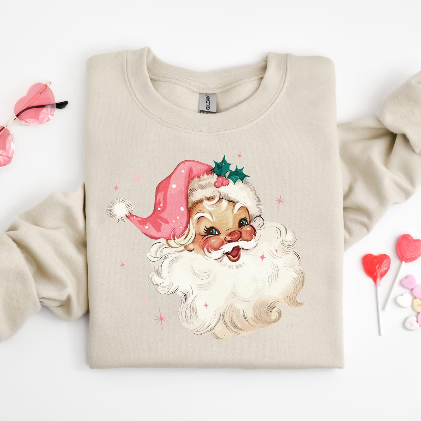 Vintage Santa Christmas Sweatshirt