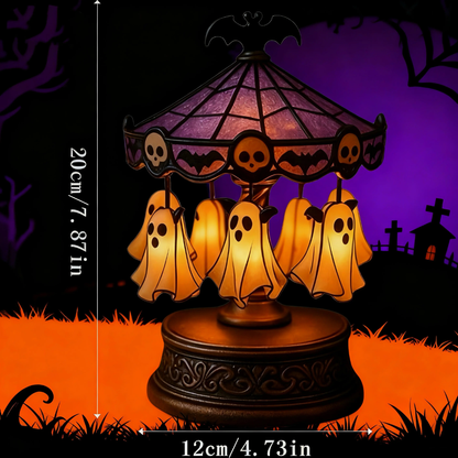 👻🎠 Ghost Carousel Lights – Halloween Limited Edition