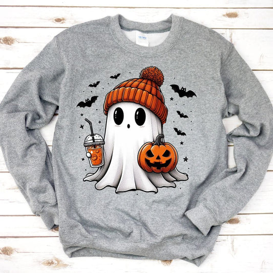 Ghost Pumpkins Fall Sweatshirt