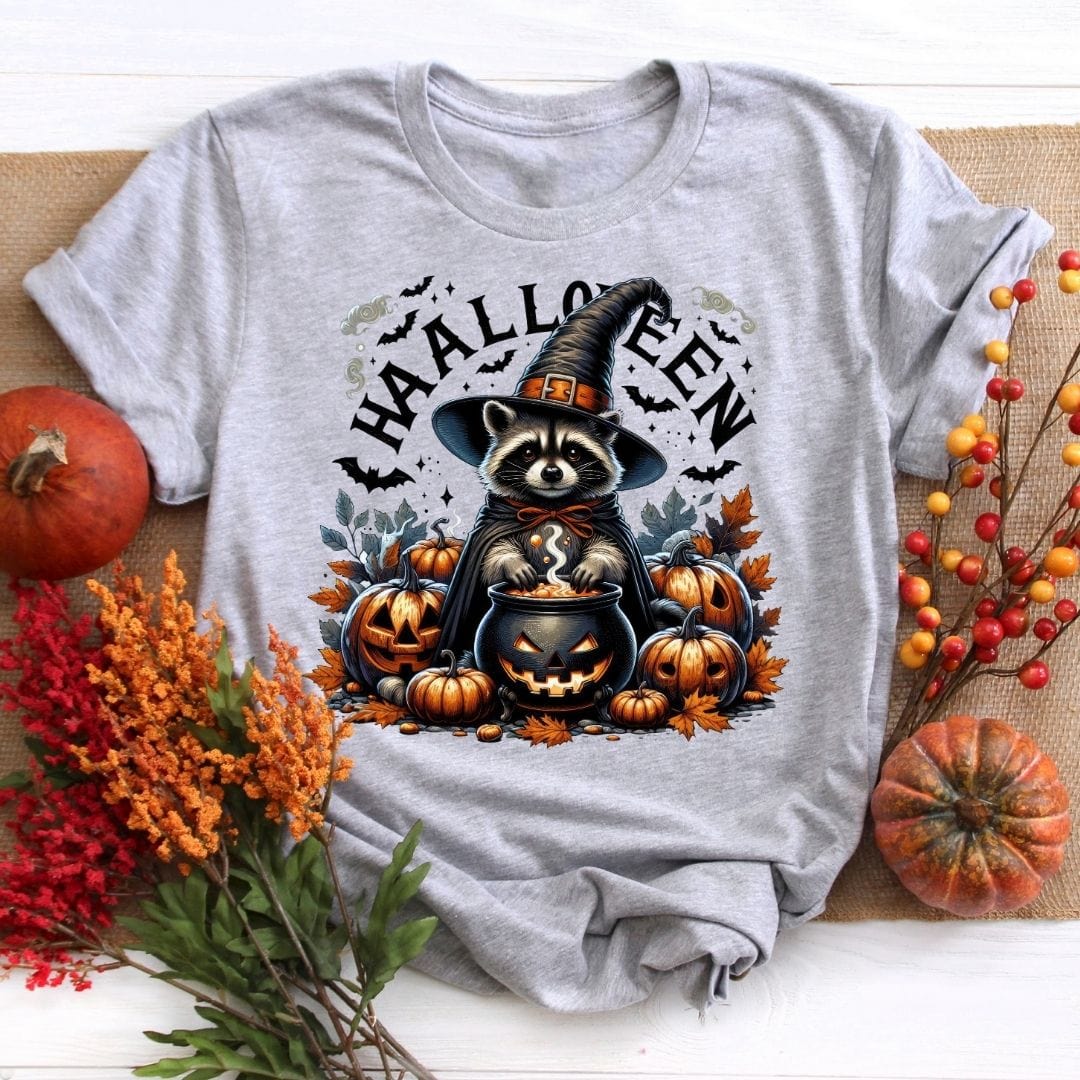 Halloween Raccoon Fall Shirt