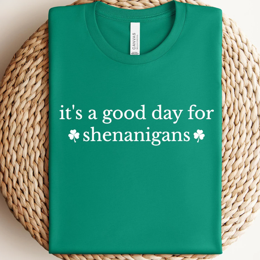 Shenanigans St Patrick's Day Shirt - Green