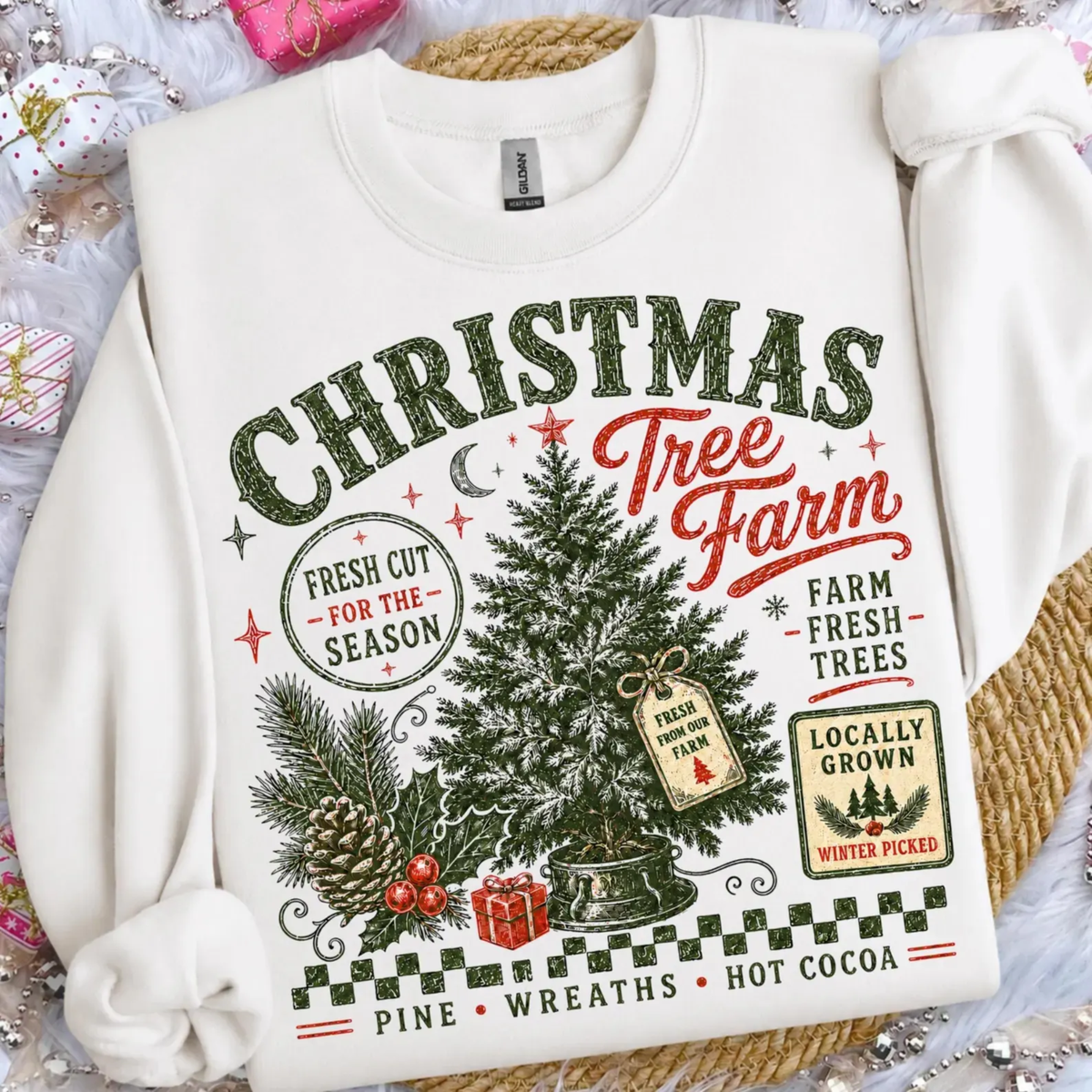 Tree Farm Christmas Sweatshirt