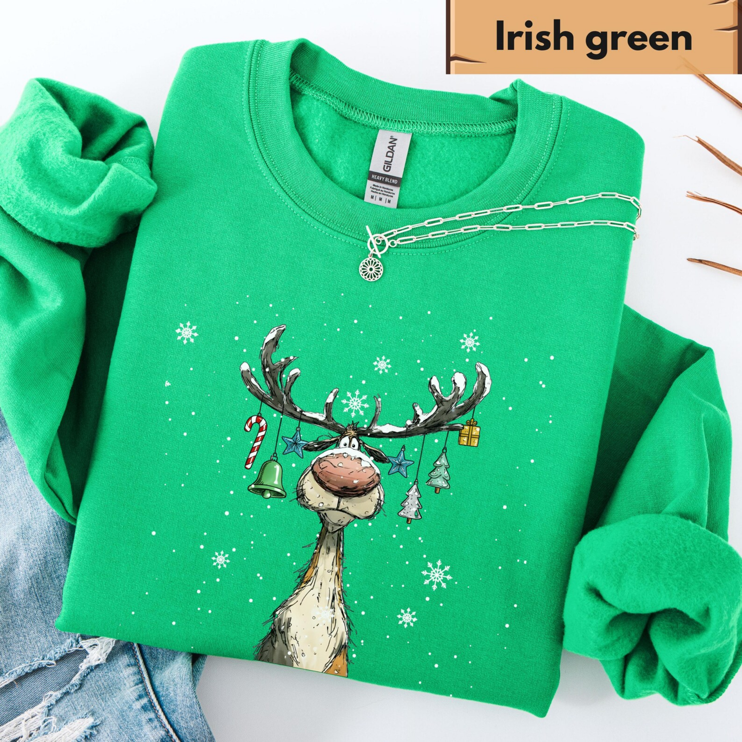 Reindeer Christmas Sweatshirt