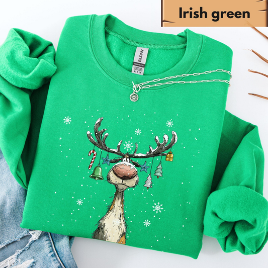 Reindeer Christmas Sweatshirt
